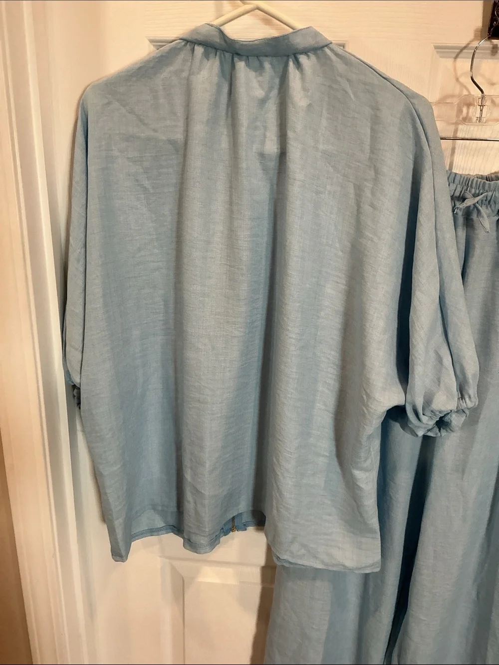 Light Blue Two-Piece Women’s Matching Set NWOT